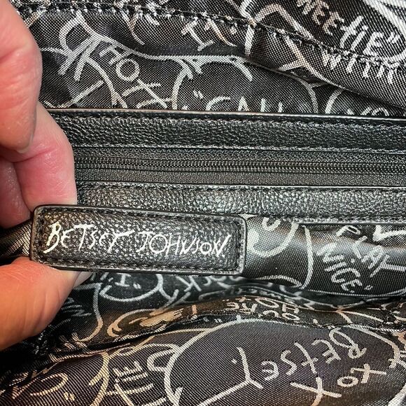 Betsy Johnson Bag, Black, Ivory, red - Picture 6 of 11